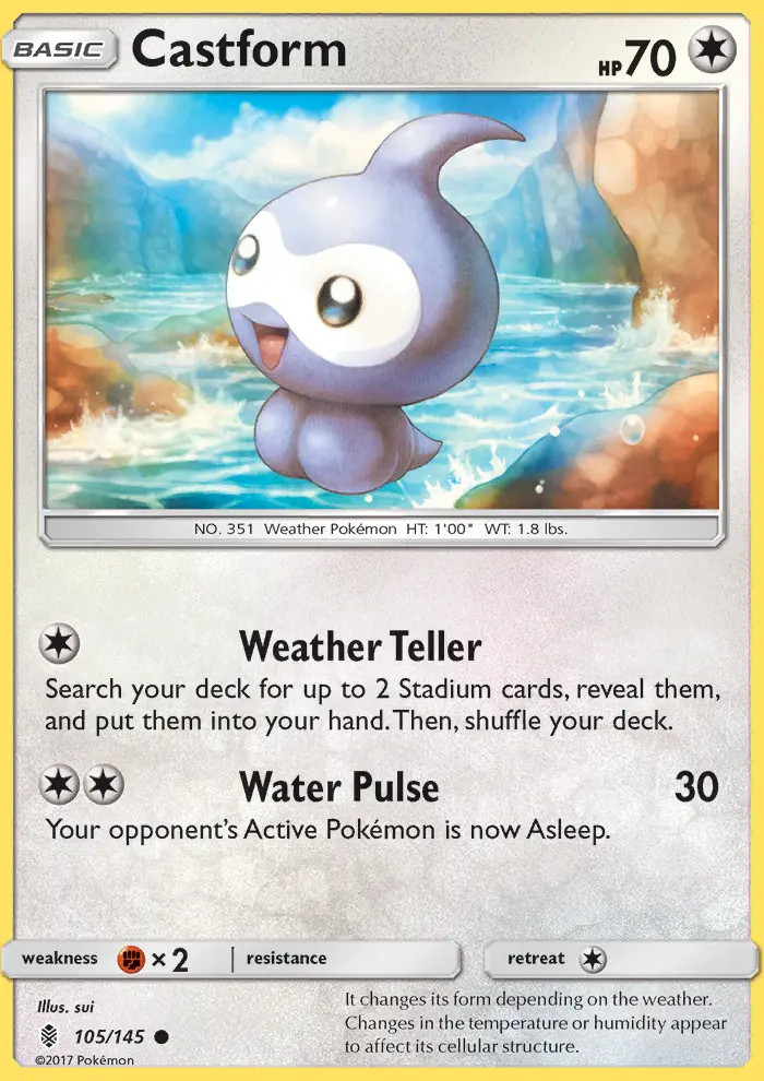 Castform #105
