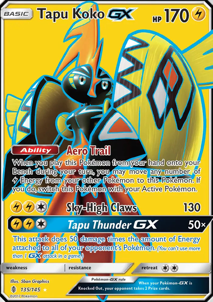 Tapu Koko GX #135