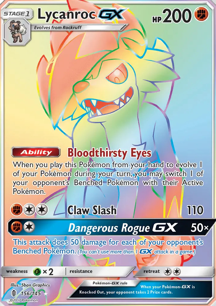 Lycanroc GX #156