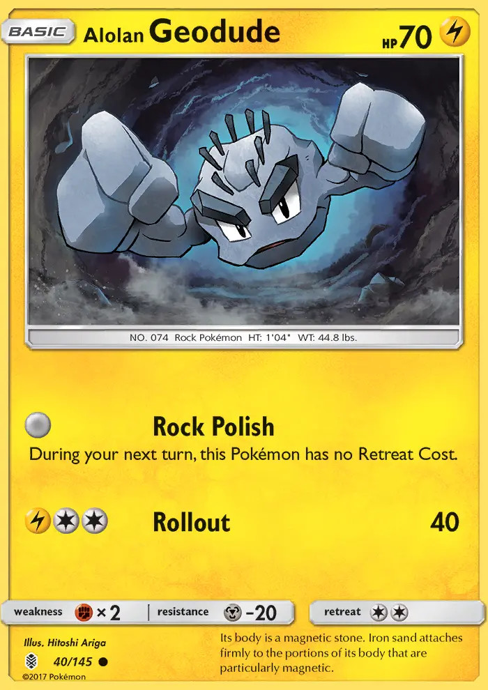 Alolan Geodude #40