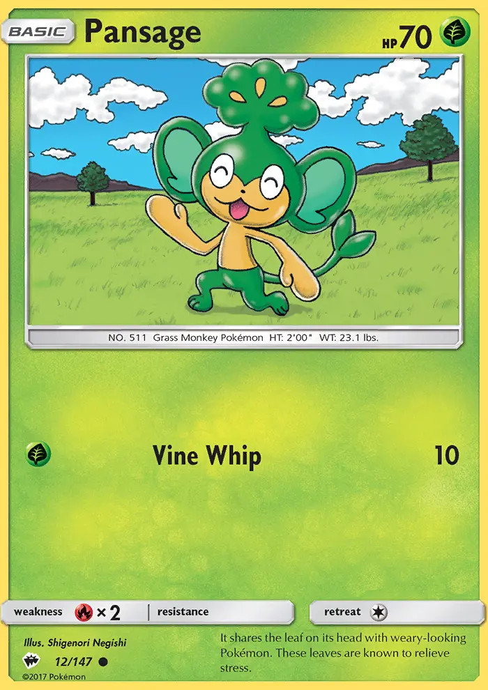Pansage #12
