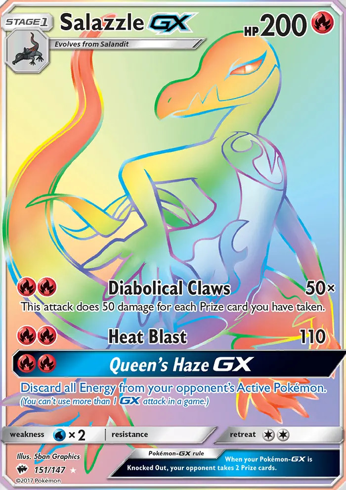 Salazzle GX #151