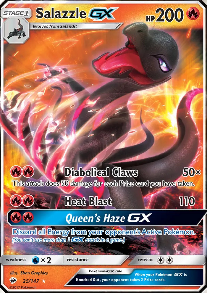 Salazzle GX #25