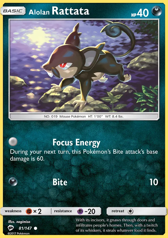 Alolan Rattata #81