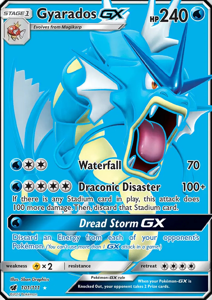 Gyarados GX #101