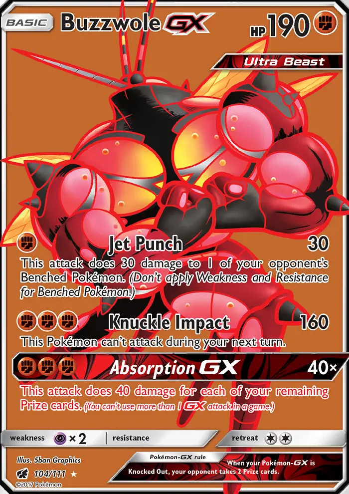 Buzzwole GX #104