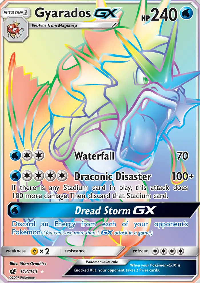 Gyarados GX #112