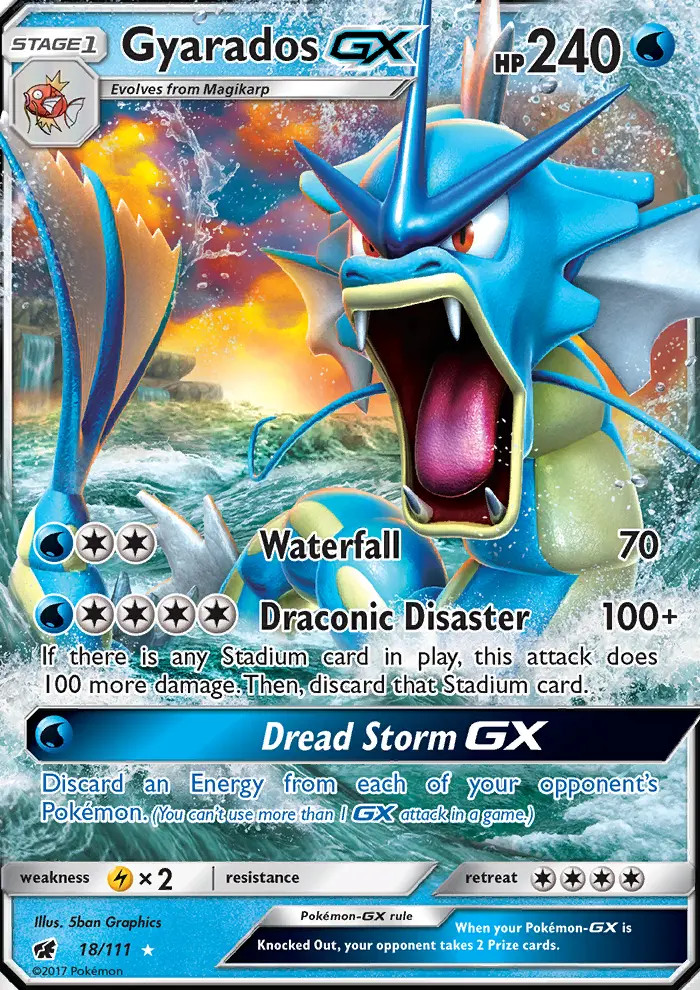 Gyarados GX #18