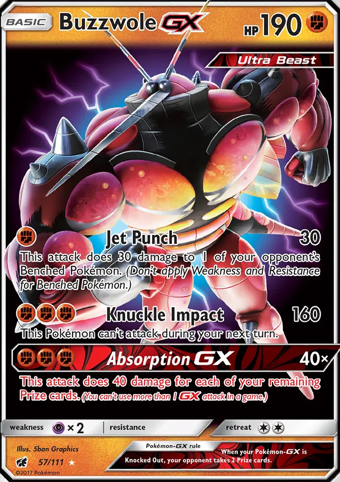 Buzzwole GX #57