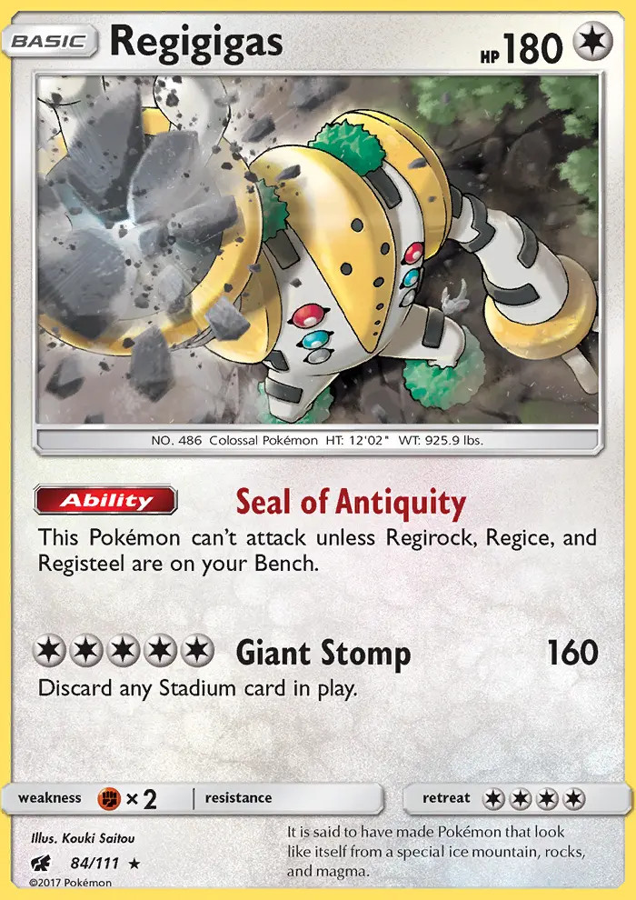 Regigigas #84