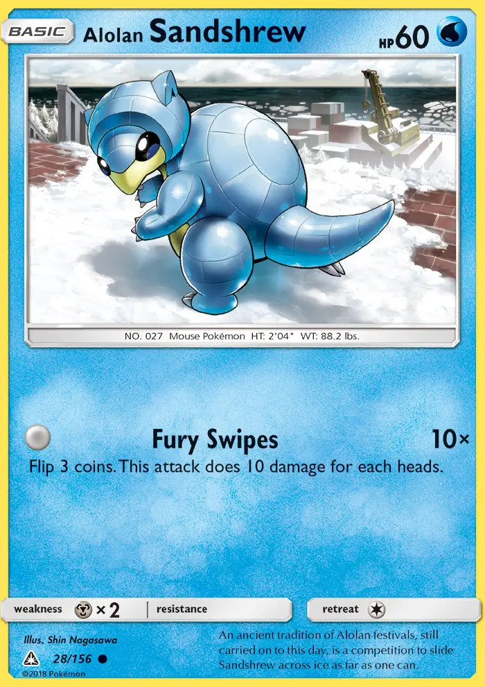 Alolan Sandshrew #28