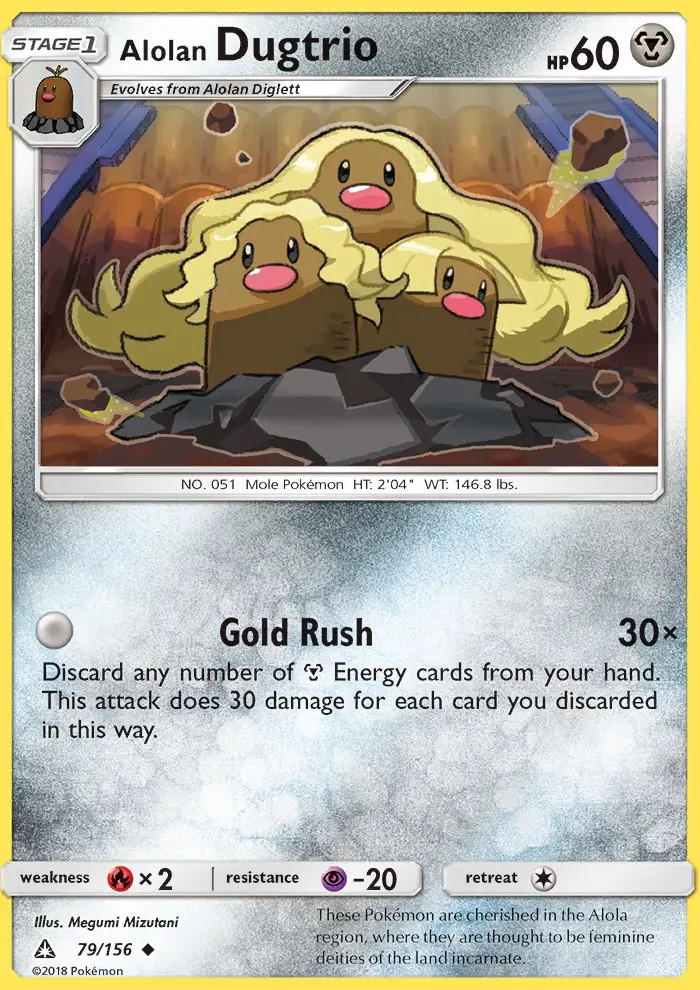 Alolan Dugtrio #79