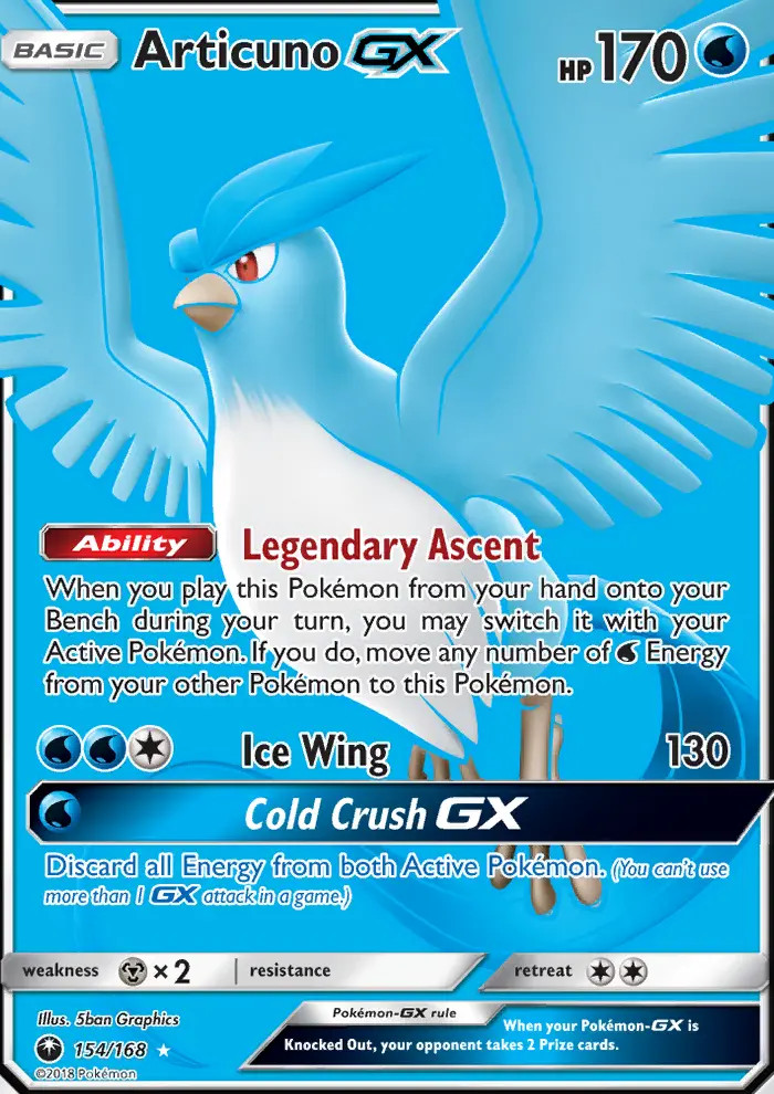 Articuno GX #154