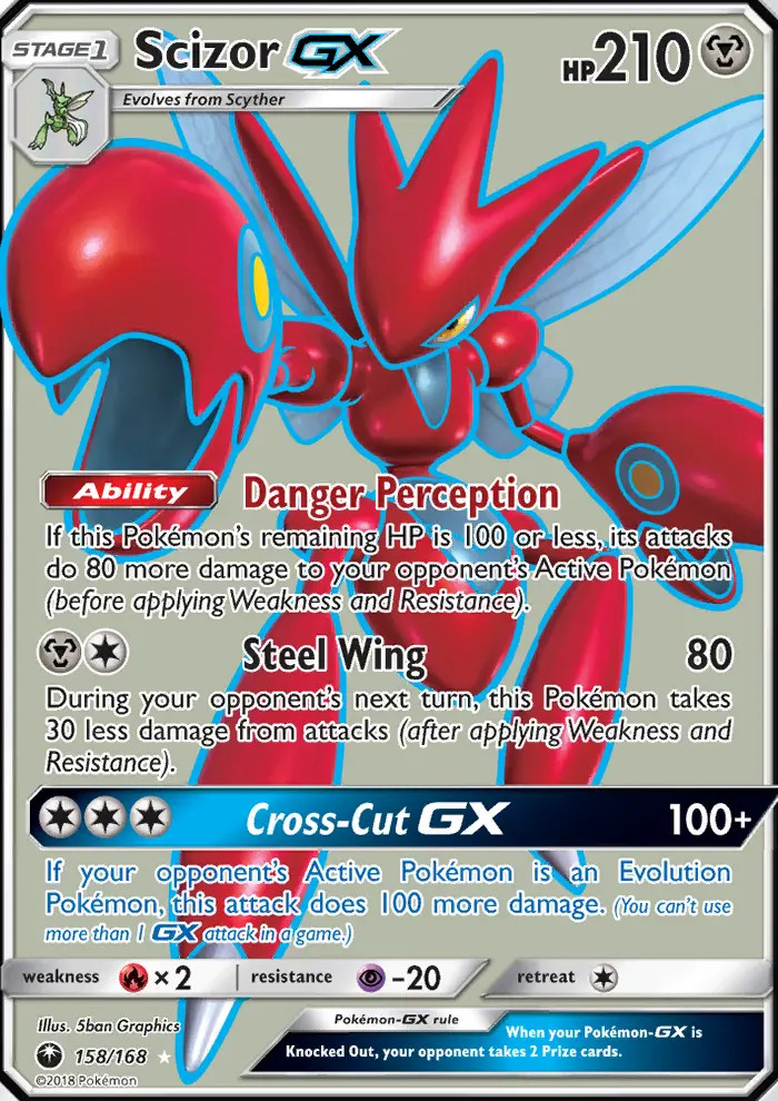 Scizor GX #158