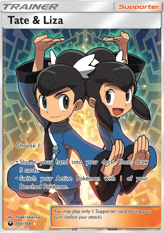 Tate & Liza #166 — Celestial Storm (Reverse Holo)