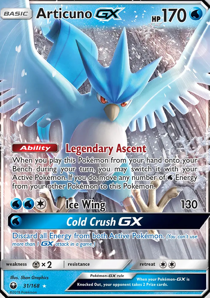 Articuno GX #31