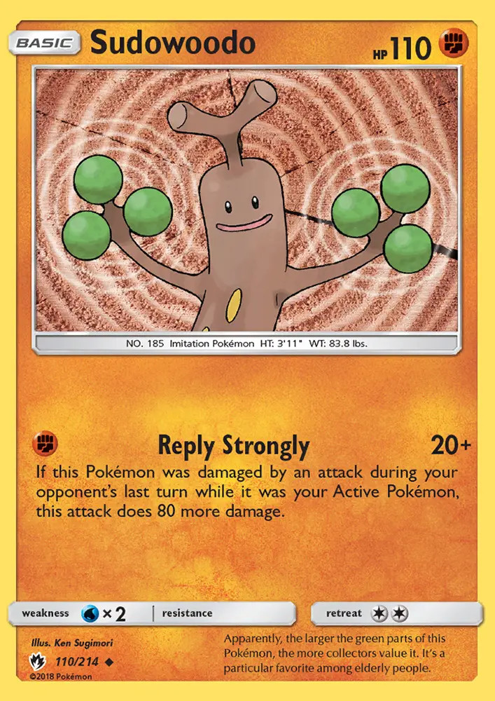 Sudowoodo #110