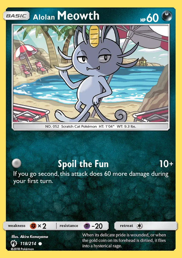 Alolan Meowth #118