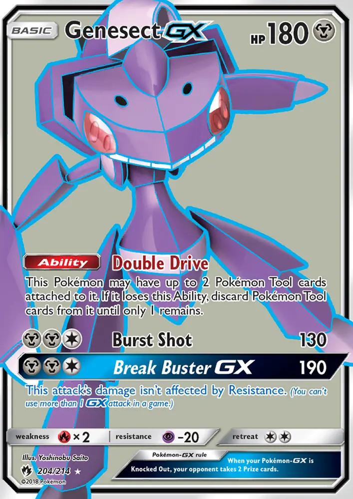Genesect GX #204