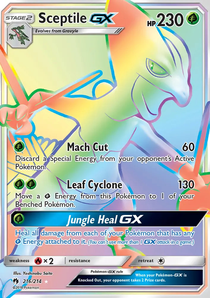 Sceptile GX #216