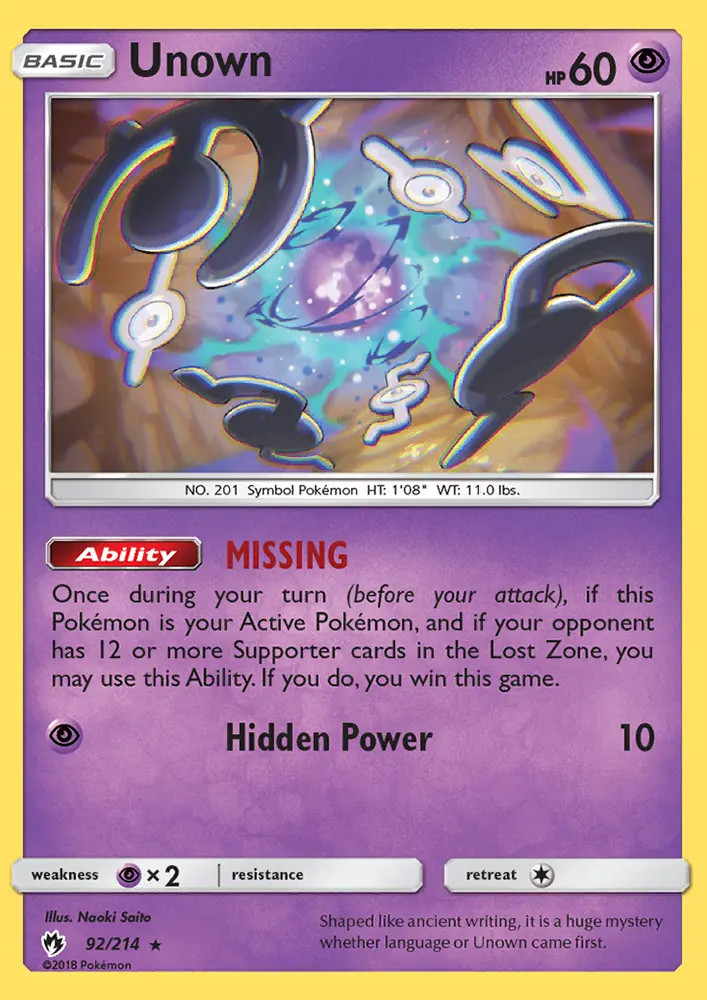 Unown #92