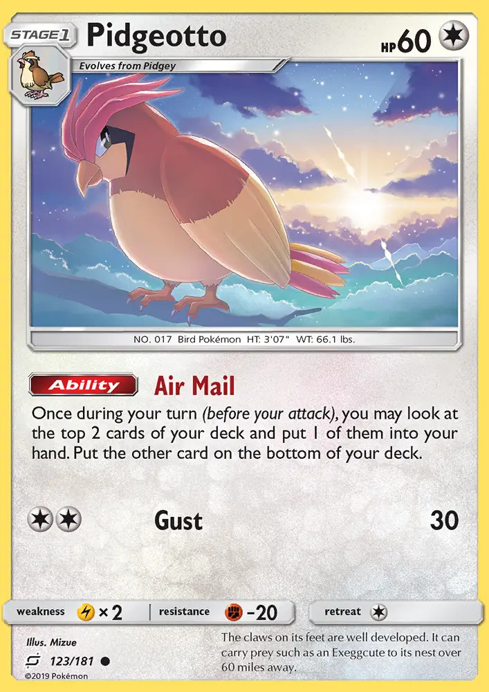 Pidgeotto #123