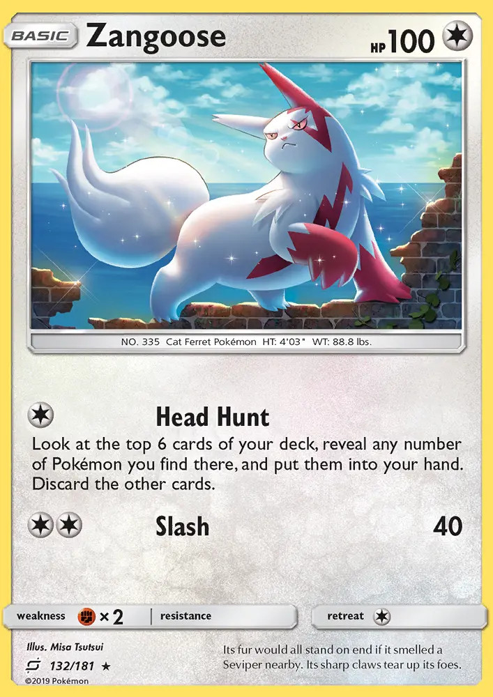 Zangoose #132