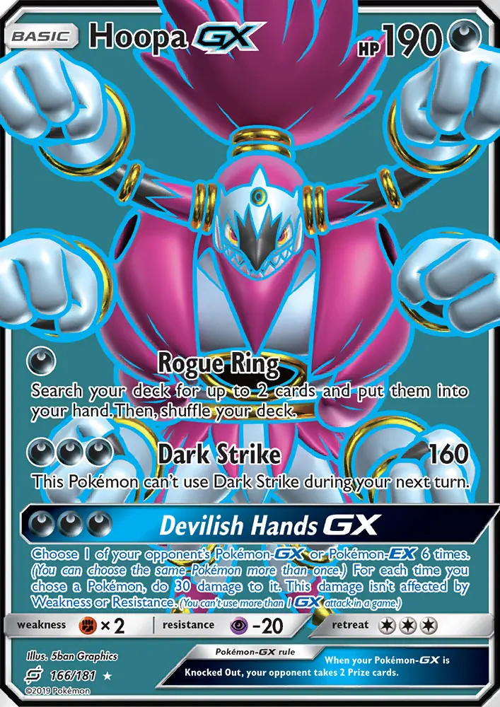 Hoopa GX #166