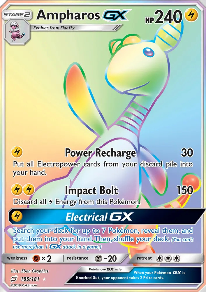 Ampharos GX #185