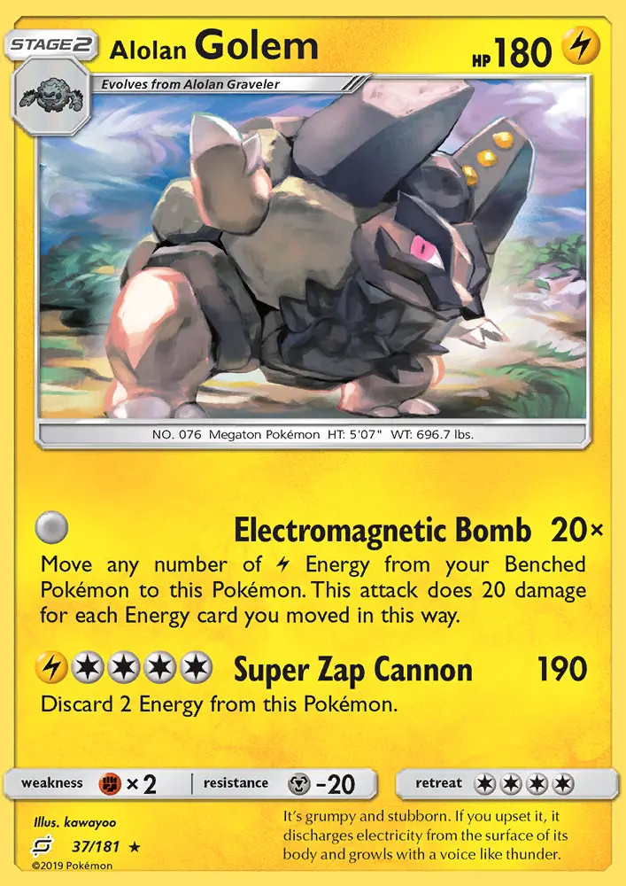 Alolan Golem #37