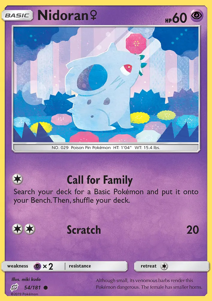 Nidoran ♀ #54