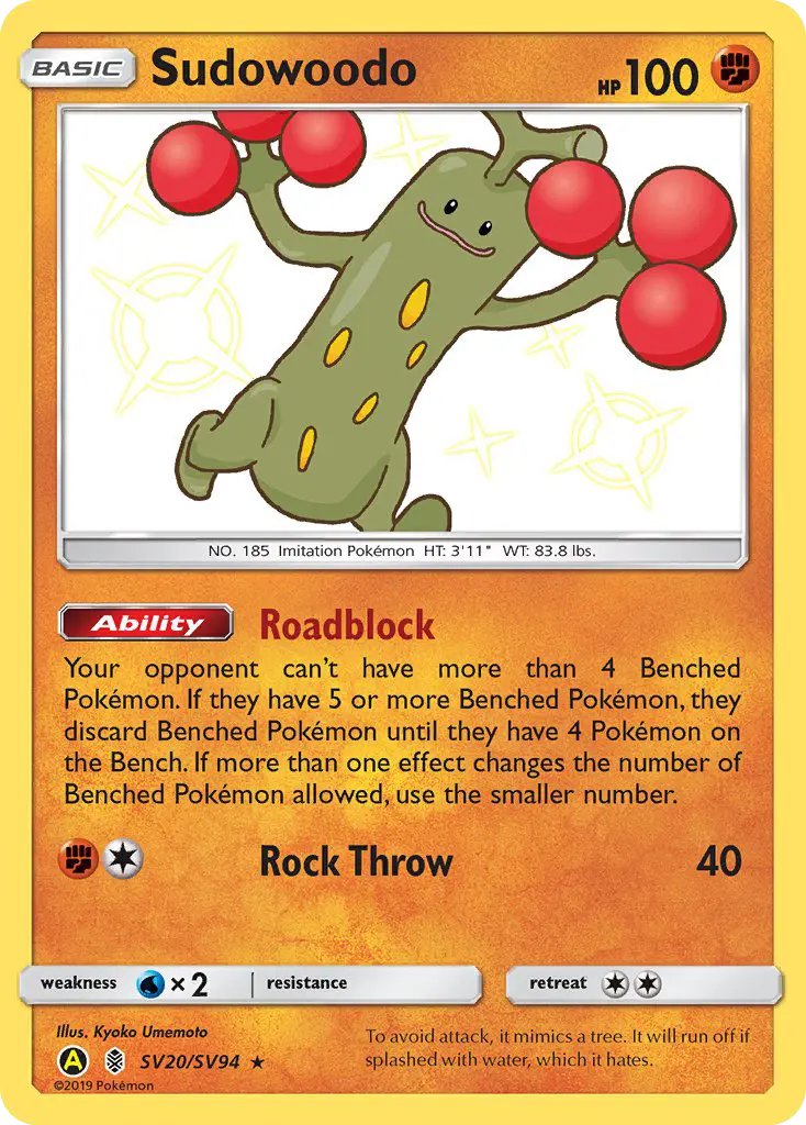 Sudowoodo #20