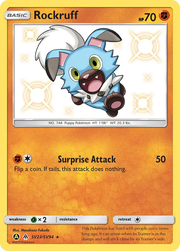 Rockruff #23