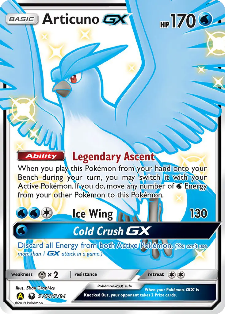 Articuno GX #54