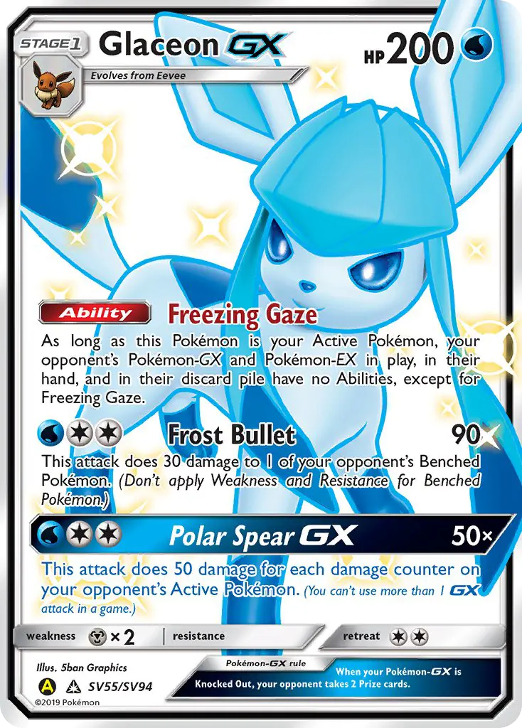 Glaceon GX #55