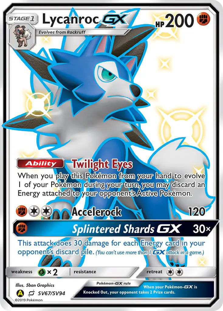 Lycanroc GX #67