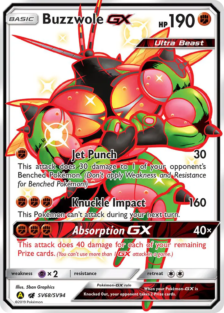 Buzzwole GX #68