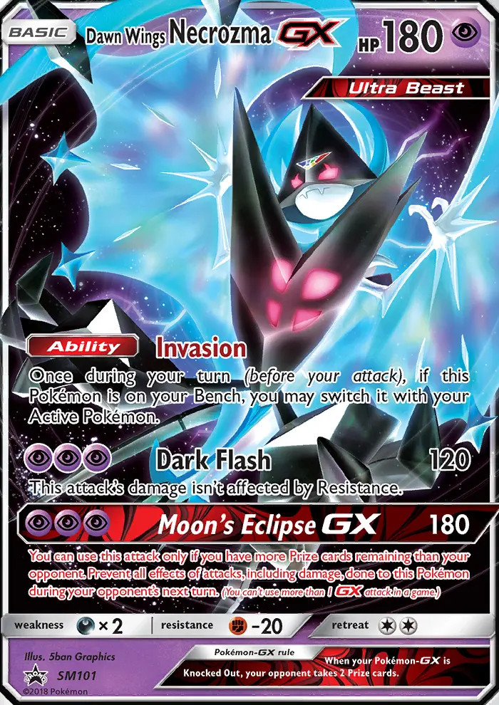 Dawn Wings Necrozma GX #101