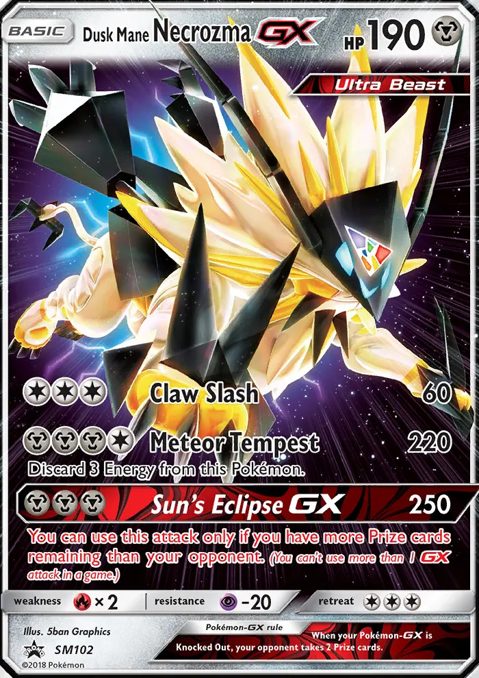 Dusk Mane Necrozma GX #102