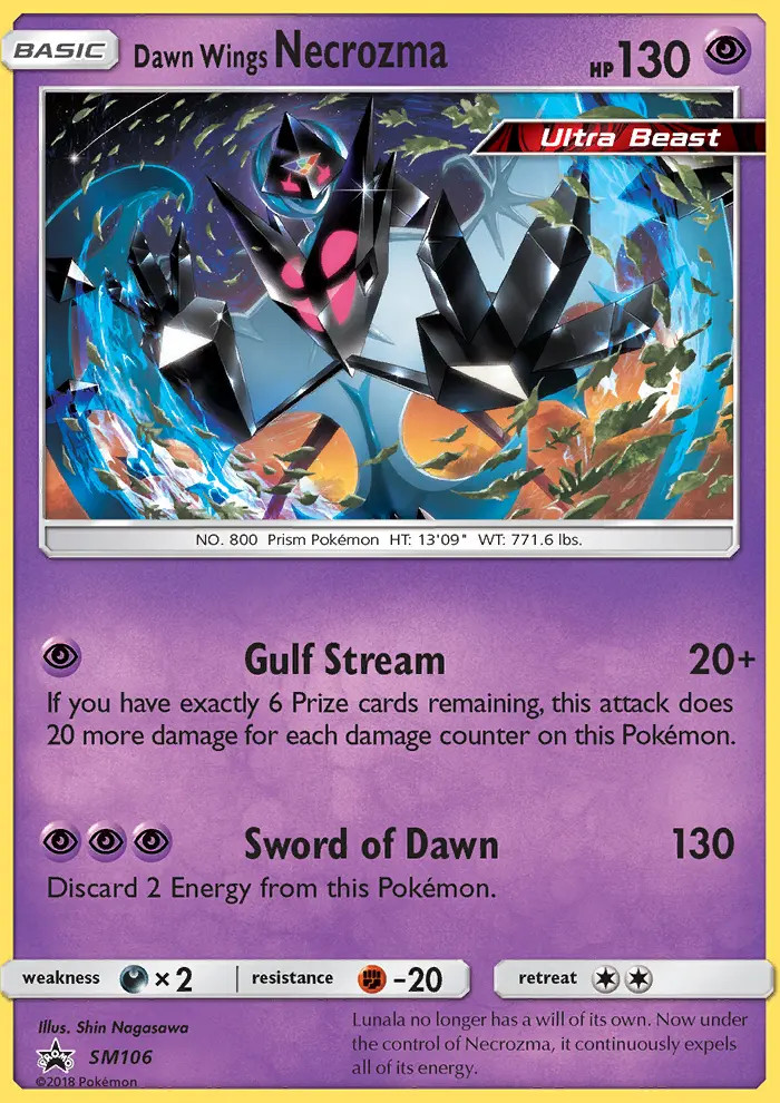 Dawn Wings Necrozma #106