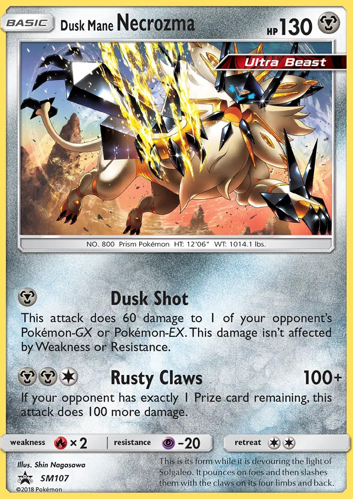 Dusk Mane Necrozma #107