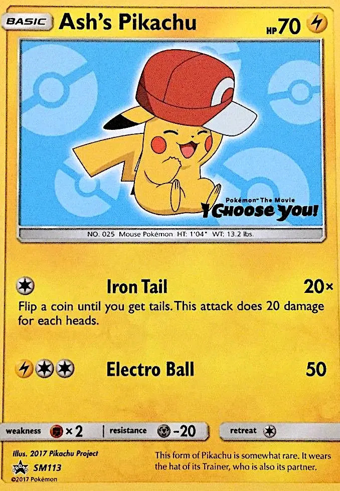 Ash's Pikachu #113