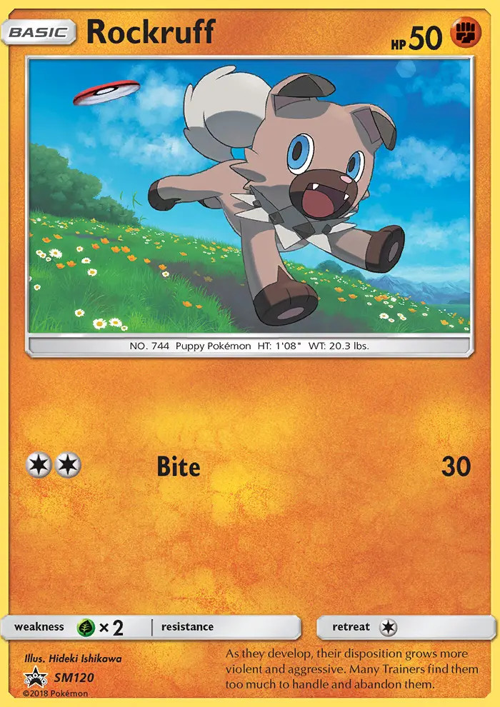 Rockruff #120