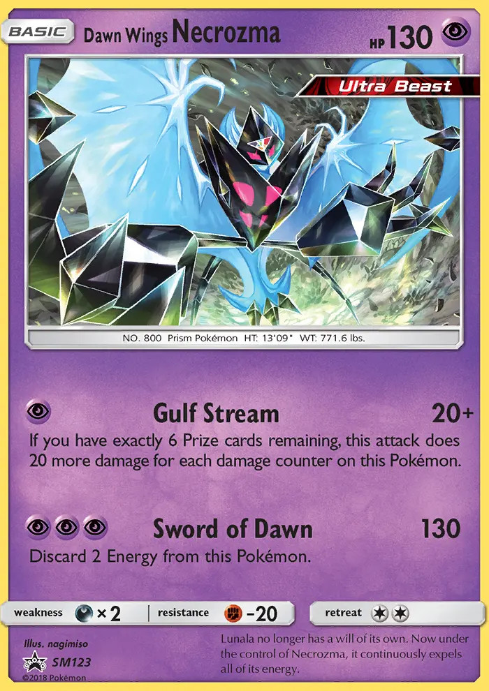Dawn Wings Necrozma #123