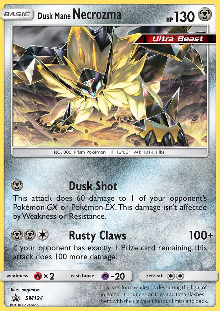 Dusk Mane Necrozma #124