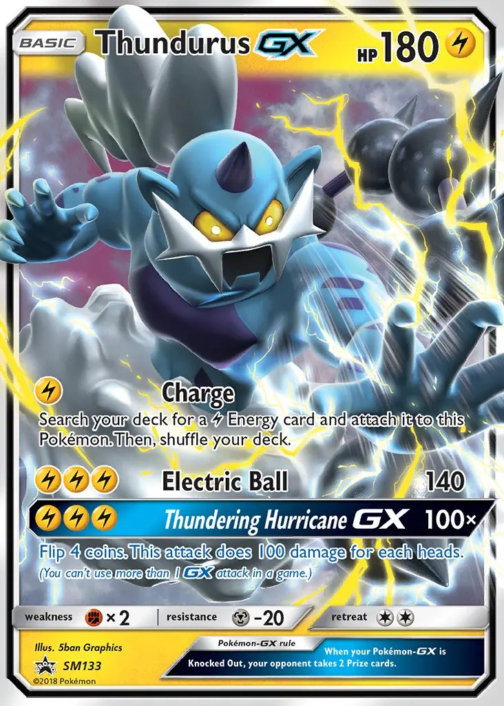 Thundurus GX #133