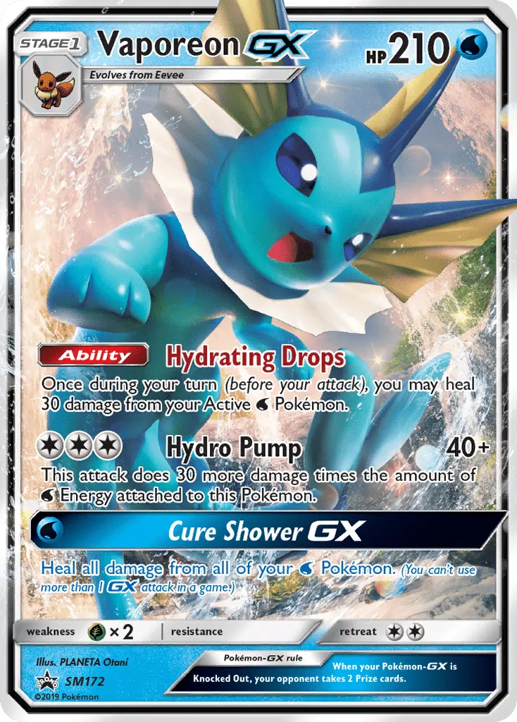 Vaporeon GX #172
