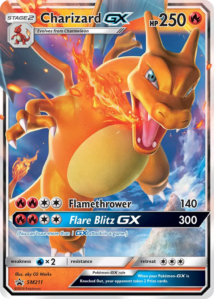 Charizard GX #211