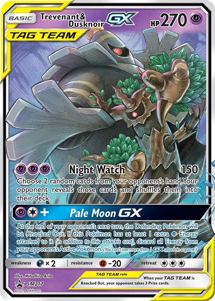 Trevenant & Dusknoir GX #217