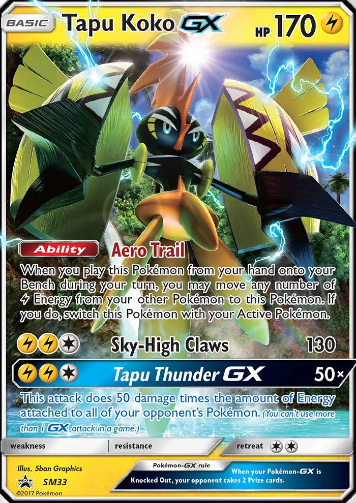Tapu Koko GX #33